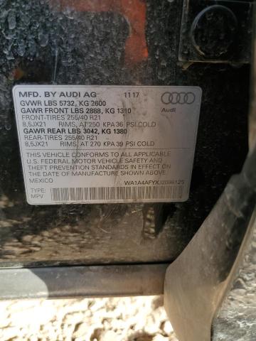2018 AUDI SQ5 PREMIU WA1A4AFYXJ2098126