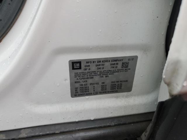 2018 CHEVROLET TRAX 1LT - KL7CJPSB3JB612066