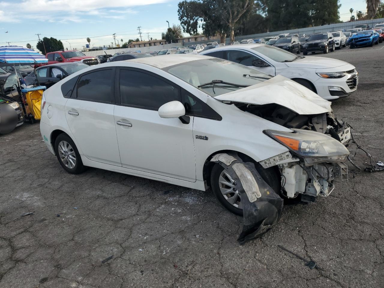 Lot #3028291808 2015 TOYOTA PRIUS PLUG