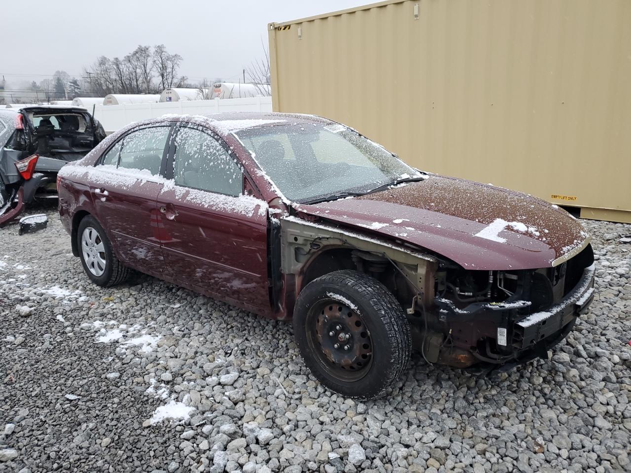 Lot #3033405909 2008 HYUNDAI SONATA GLS