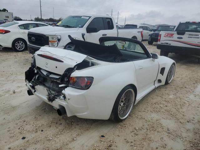 HONDA S2000 2004 white  gas JHMAP21474T002439 photo #4