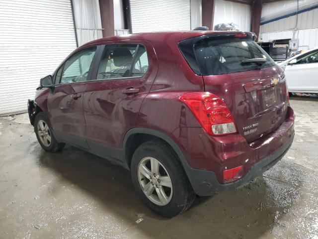 CHEVROLET TRAX LS 2017 maroon  gas 3GNCJNSBXHL259218 photo #3