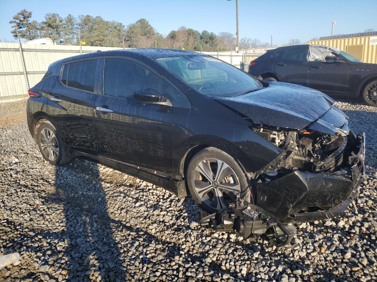 Lot #3030517507 2021 NISSAN LEAF SV