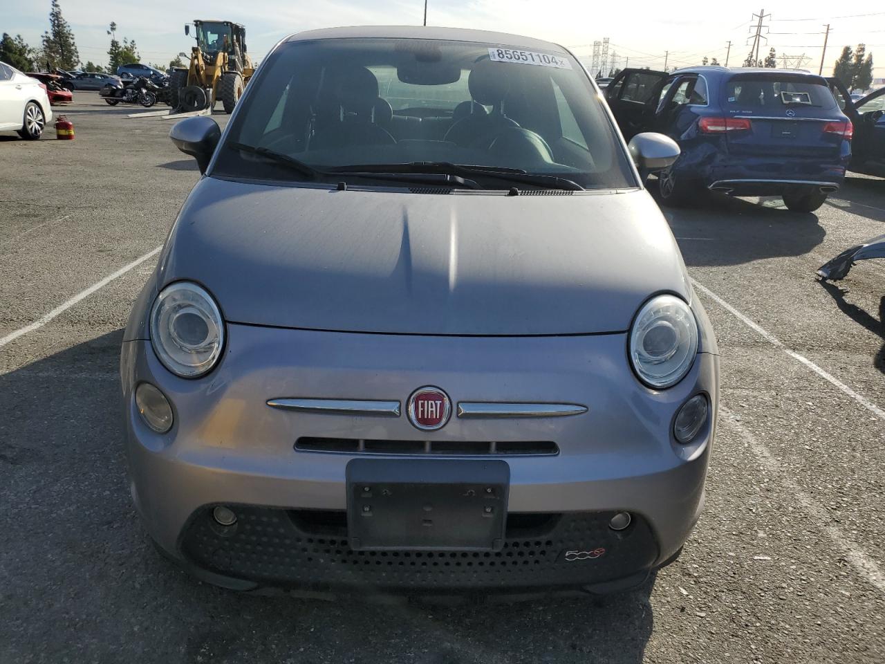 Lot #3034349099 2016 FIAT 500 ELECTR