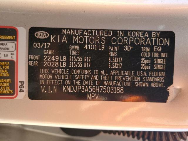 2017 KIA SOUL + - KNDJP3A56H7503188