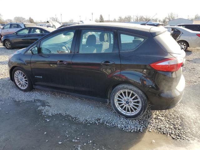 FORD CMAX 2013 black  hybrid engine 1FADP5AU8DL519528 photo #3