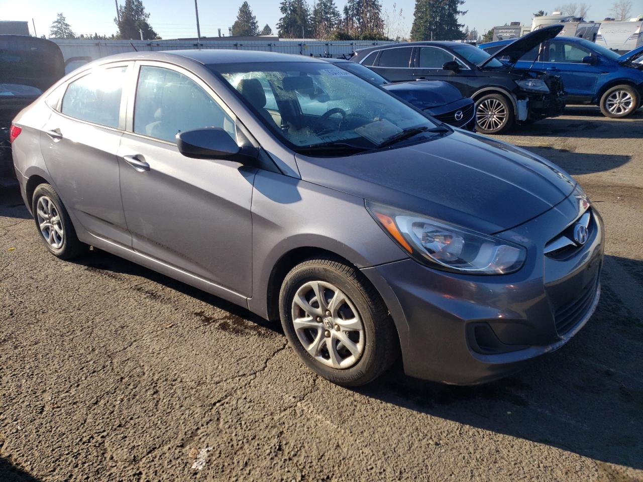 Lot #3023459275 2014 HYUNDAI ACCENT GLS