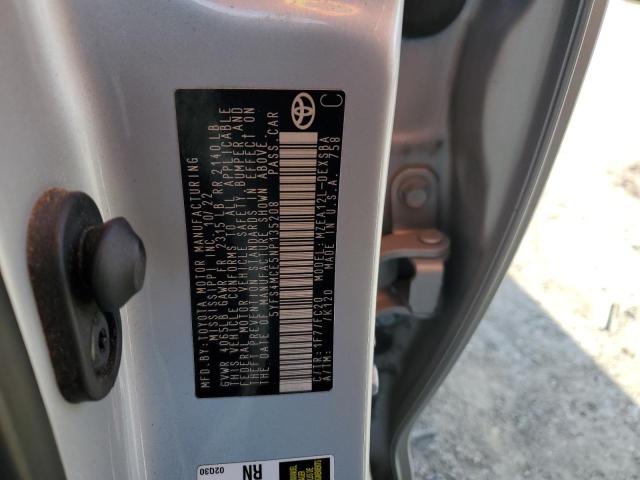 2022 TOYOTA COROLLA SE - 5YFS4MCE5NP135208