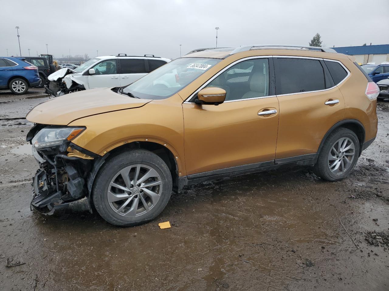 Lot #3036980753 2014 NISSAN ROGUE S