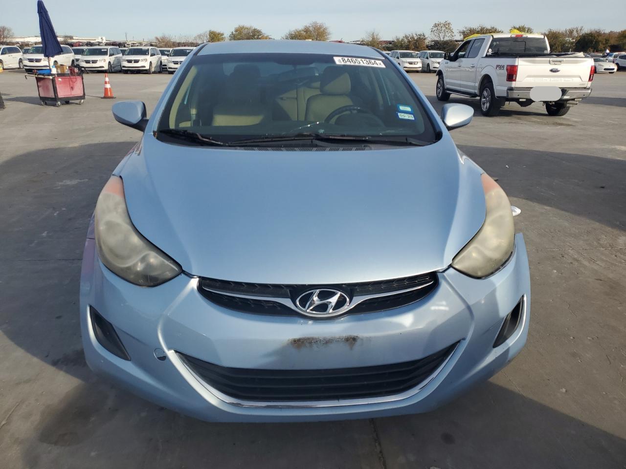 Lot #3027204308 2011 HYUNDAI ELANTRA GL