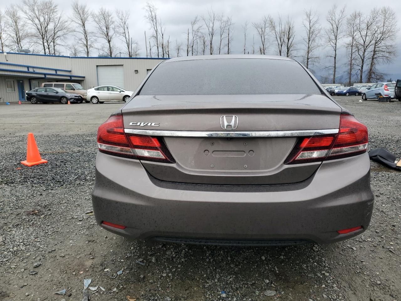 Lot #3029596083 2015 HONDA CIVIC LX