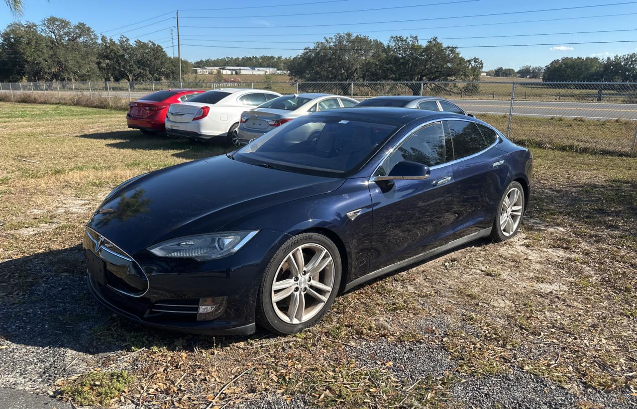 Lot #3024267974 2013 TESLA MODEL S