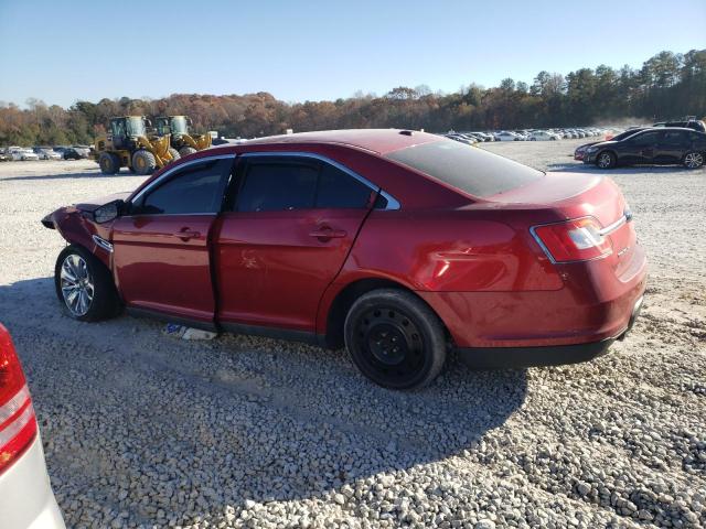 FORD TAURUS LIM 2010 red  gas 1FAHP2FW5AG151002 photo #3