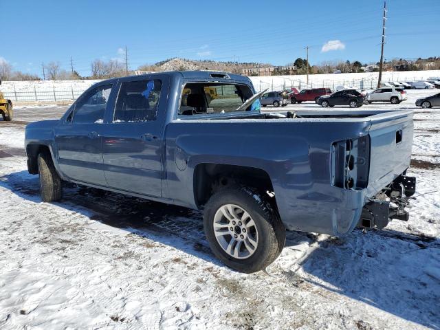 CHEVROLET SILVERADO 2015 blue  gas 3GCUKREC6FG198770 photo #3