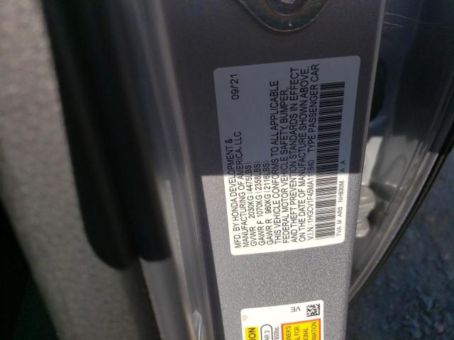2021 HONDA ACCORD SPO - 1HGCV1F45MA111840