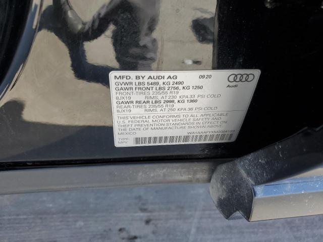 2021 AUDI Q5 PREMIUM - WA1AAAFYXM2004193