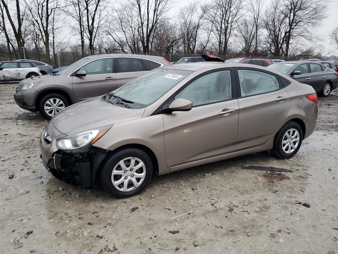 Lot #3025839309 2014 HYUNDAI ACCENT GLS