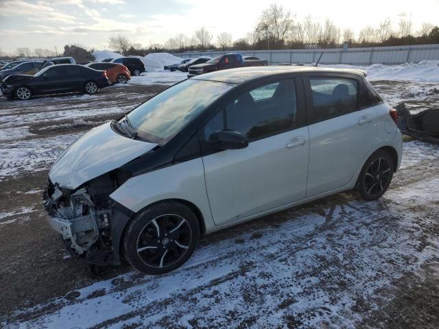 TOYOTA YARIS L 2017 white  gas VNKKTUD32HA072505 photo #1