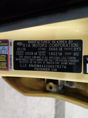2016 KIA RIO LX - KNADM4A32G6678274