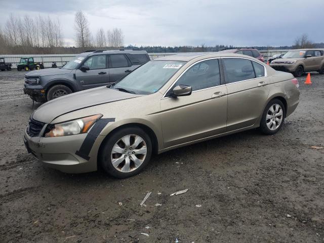 HONDA ACCORD EX 2008 tan  gas JHMCP26748C059117 photo #1