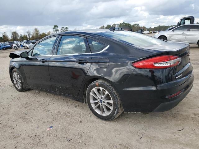 FORD FUSION SE 2020 black  gas 3FA6P0HDXLR172673 photo #3