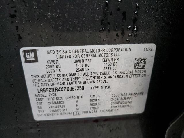 VIN LRBFZNR4XPD057259 2023 BUICK ENVISION no.14