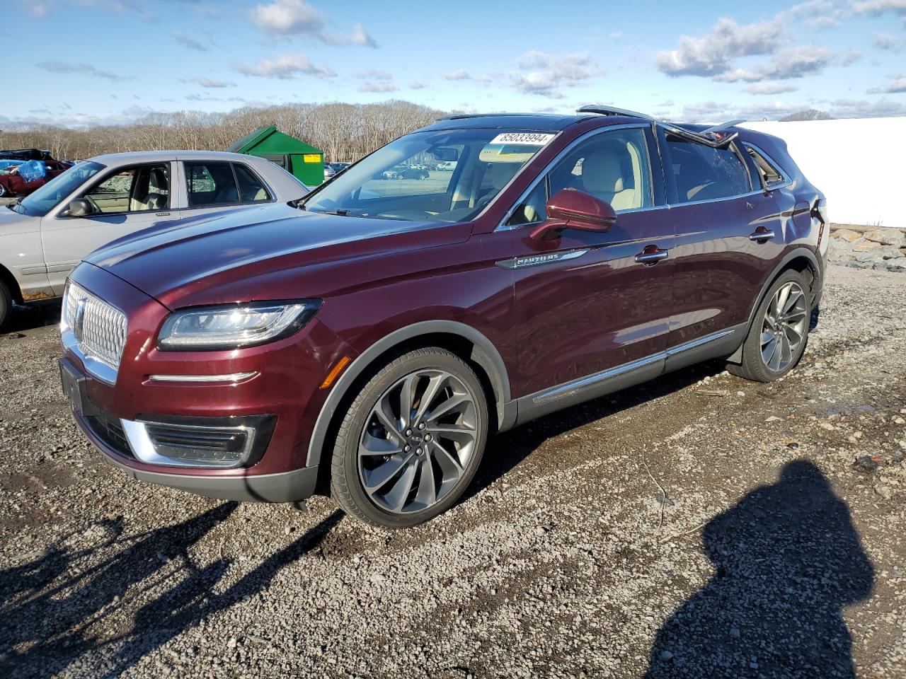 Lot #3030566892 2019 LINCOLN NAUTILUS R