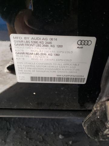 VIN WA1LFAFP2FA032094 2015 AUDI Q5 no.13