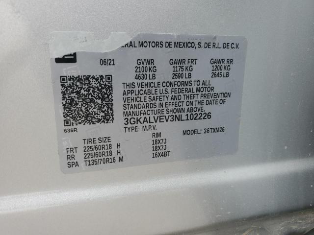 2022 GMC TERRAIN SL - 3GKALVEV3NL102226