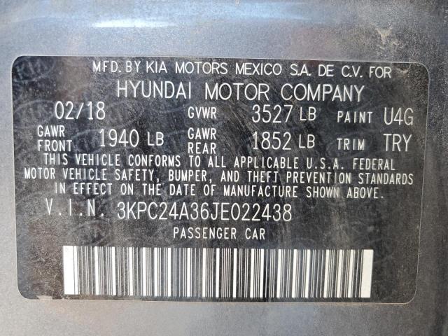 2018 HYUNDAI ACCENT SE - 3KPC24A36JE022438