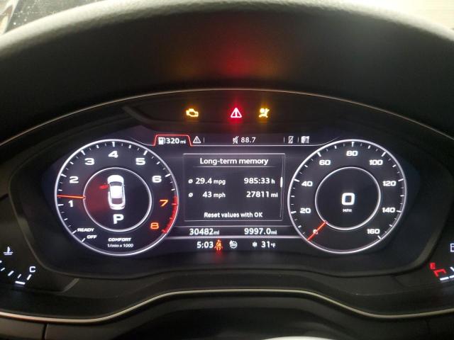 2019 AUDI A5 PRESTIG WAUFNCF50KA007153