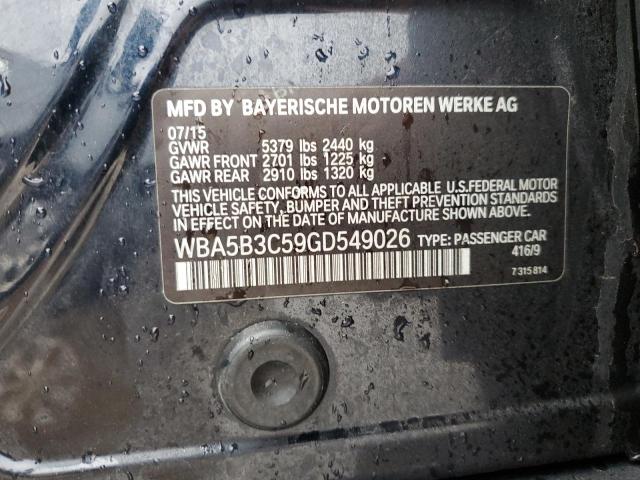 2016 BMW 535 XI - WBA5B3C59GD549026