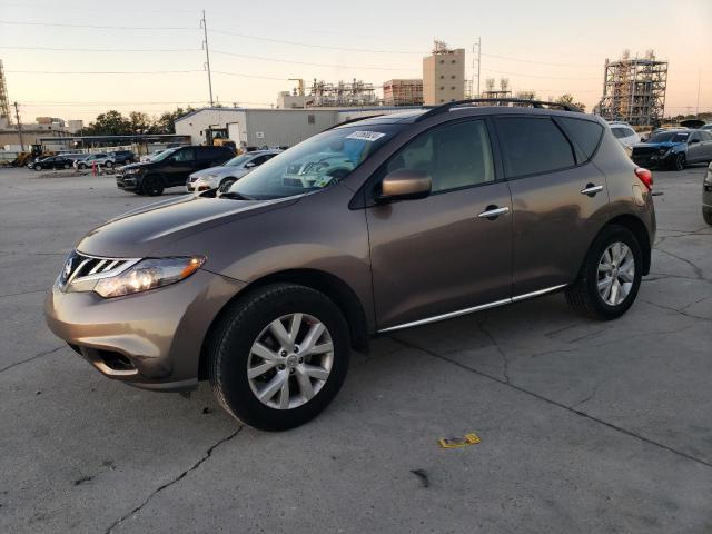 NISSAN MURANO S 2014 gray  gas JN8AZ1MW9EW504313 photo #1