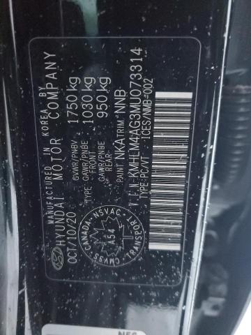 2021 HYUNDAI ELANTRA SE - KMHLM4AG3MU073314