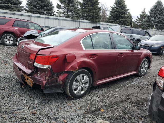 SUBARU LEGACY 2.5 2014 red sedan 4d gas 4S3BMAA61E1005215 photo #4