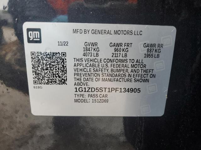 2023 CHEVROLET MALIBU LT - 1G1ZD5ST1PF134905