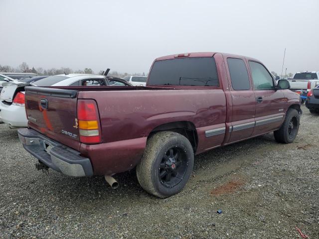 CHEVROLET SILVERADO 1999 burgundy  gas 2GCEC19T5X1296793 photo #4