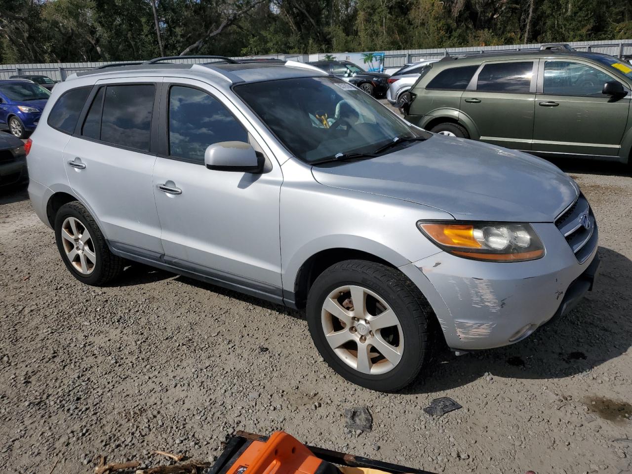 Lot #3036951747 2009 HYUNDAI SANTA FE S