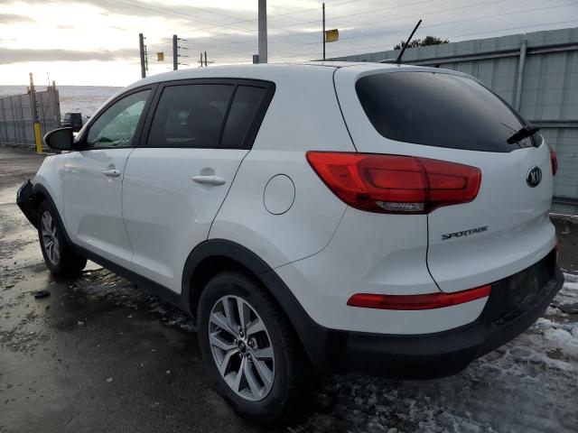 KIA SPORTAGE L 2015 white  gas KNDPBCAC7F7675265 photo #3