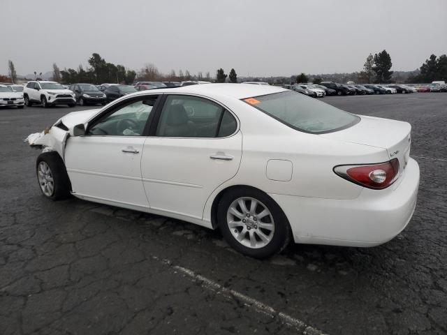 LEXUS ES 300 2003 white  gas JTHBF30G930093819 photo #3