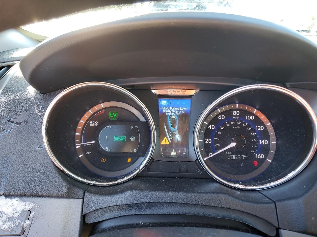 Lot #3310430955 2014 HYUNDAI SONATA HYB