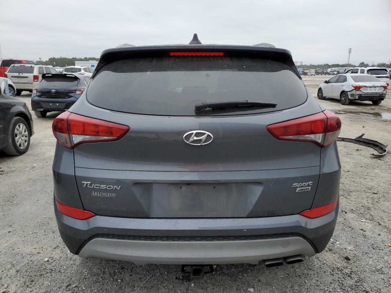 Lot #3033357815 2018 HYUNDAI TUCSON SPO