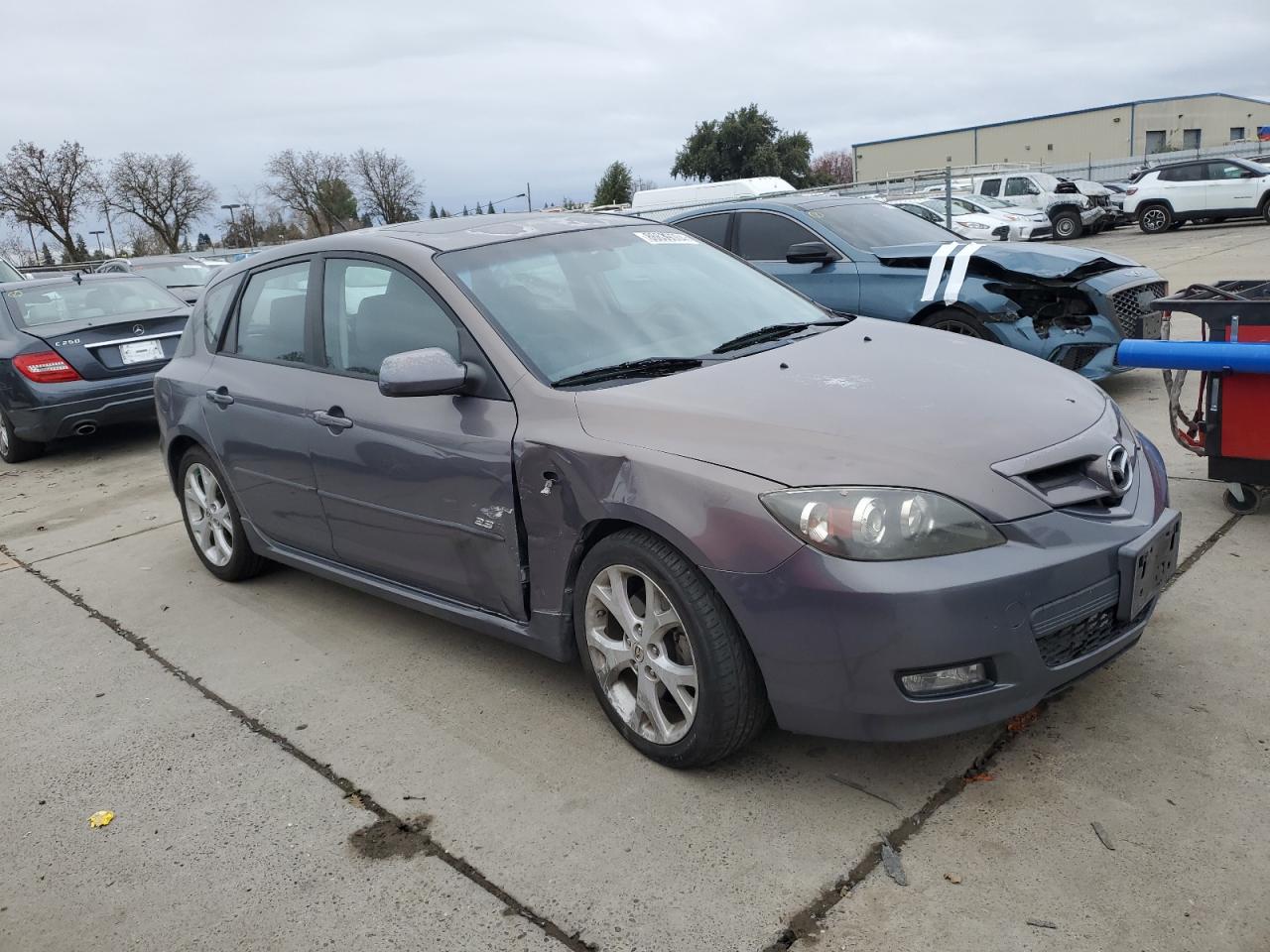 Lot #3037744258 2008 MAZDA 3 HATCHBAC