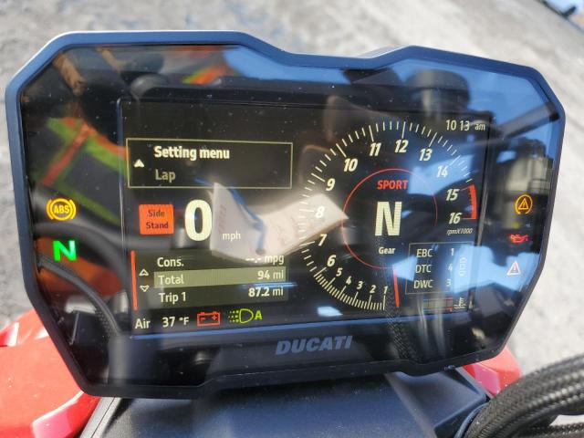2024 DUCATI STREETFIGH ZDMFAKWW2RB009223