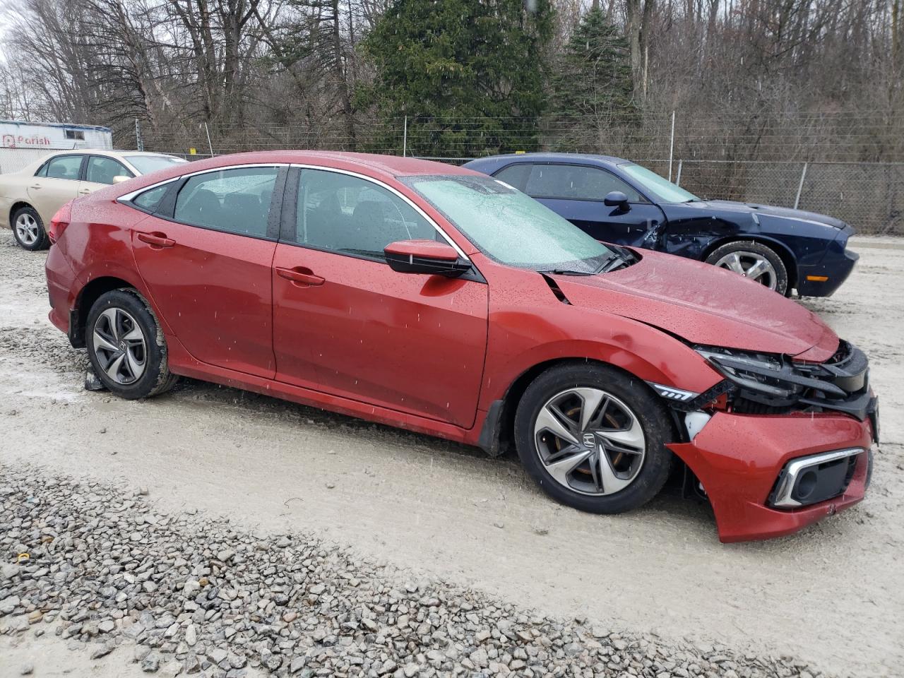 Lot #3038064197 2020 HONDA CIVIC LX