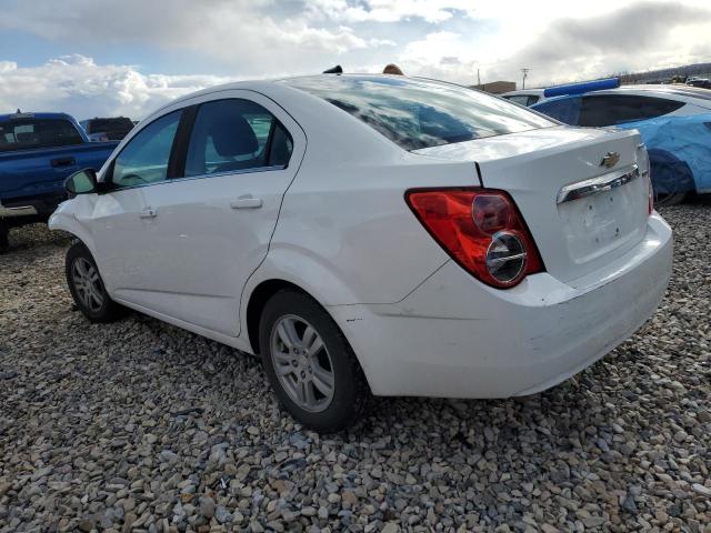 CHEVROLET SONIC LT 2013 white  gas 1G1JD5SB7D4250489 photo #3