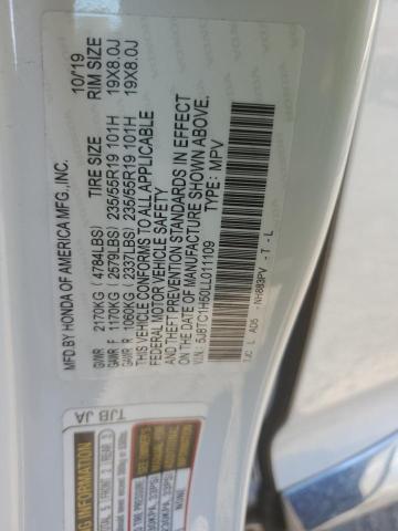 2020 ACURA RDX TECHNO - 5J8TC1H50LL011109