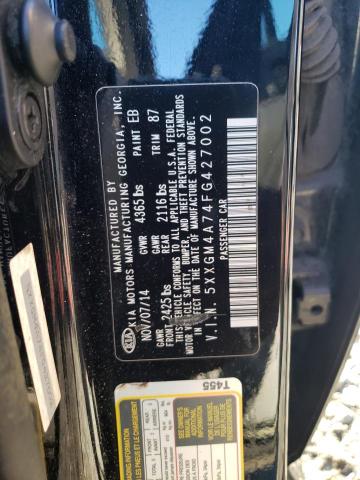 2015 KIA OPTIMA LX - 5XXGM4A74FG427002