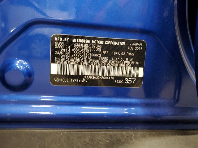 2017 MITSUBISHI OUTLANDER - JA4AR3AU2HZ004470