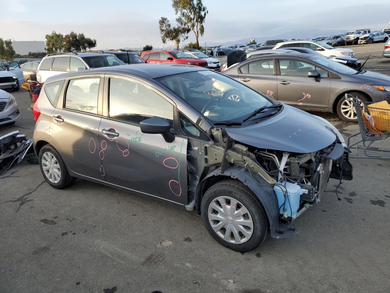 Lot #3033065016 2016 NISSAN VERSA NOTE